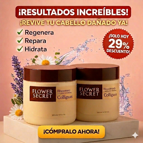 Flower Secret Mascarilla Capilar, Pack de 2